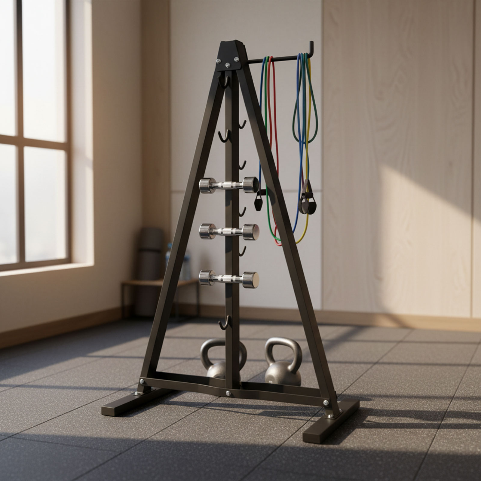 Lat Pull Down Bar Organizer me - Home Gym Routine recensie en prijs